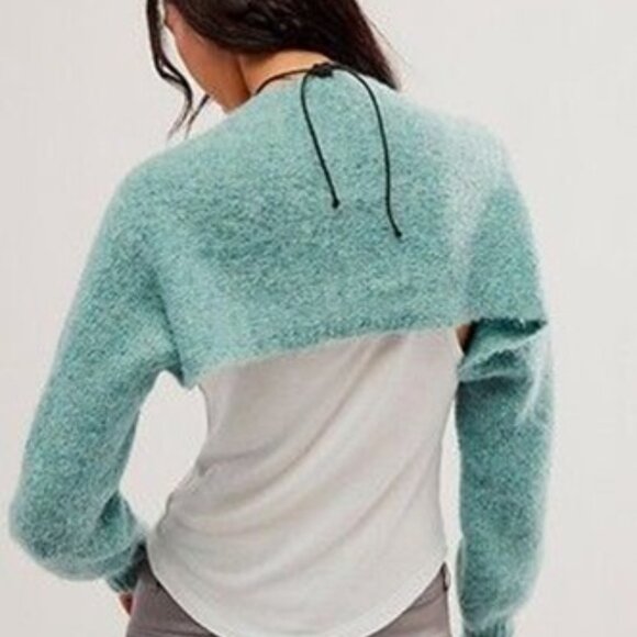 NWT Free People Prima Donna Knit Bolero Shrug Cropped Sweater Various Colors OS - Picture 5 of 9